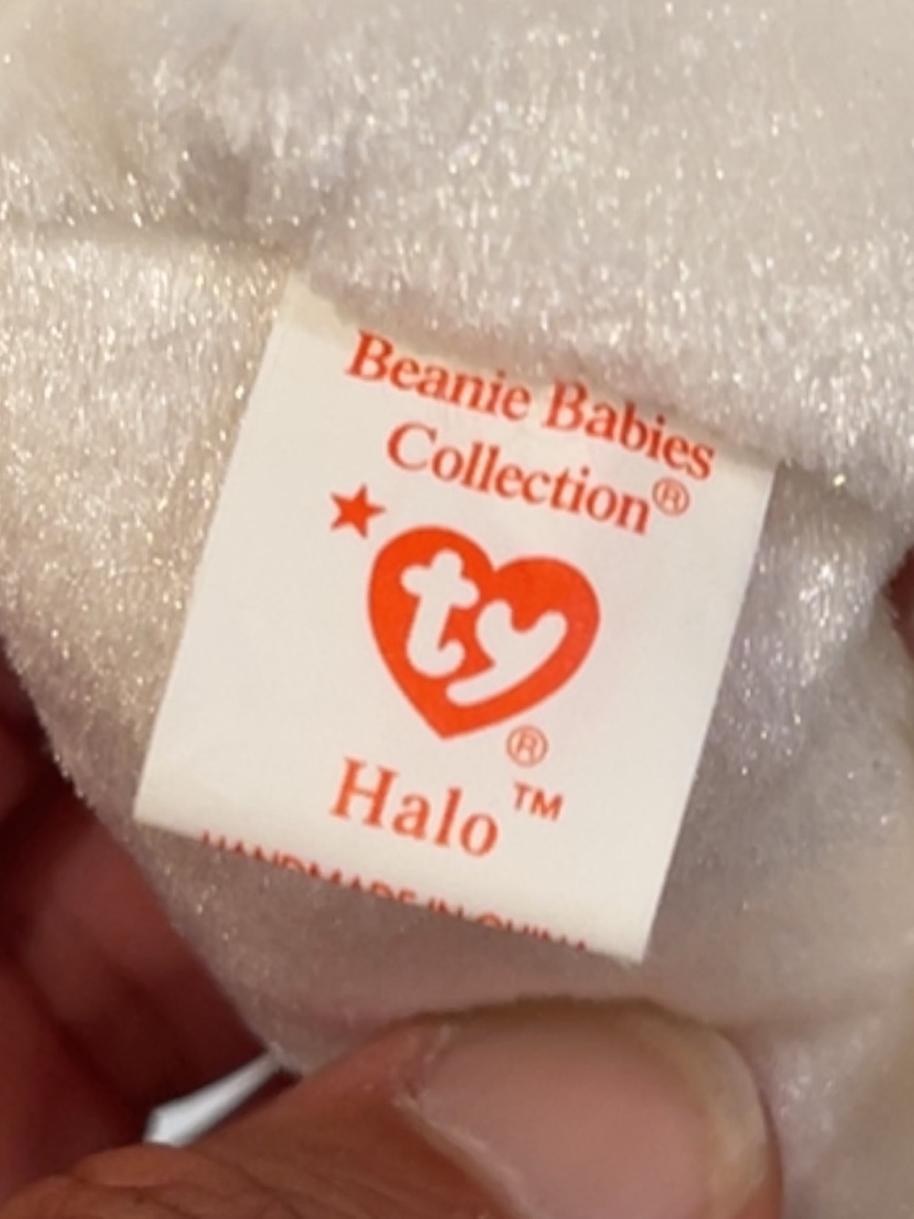 V- ‘98 - Ty Halo the Beanie Baby Angel 🐻 - Picture 4 of 9